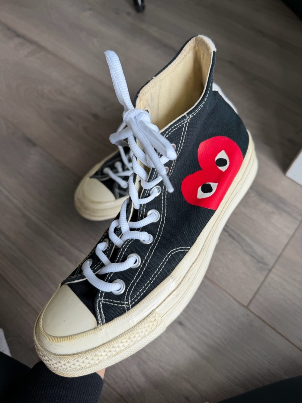 Converse comme des garcons chuck taylor all star shoes